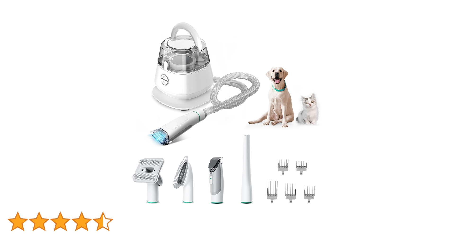 LYSOR P20 ペット用グルーミング掃除機 Amazon.co.jp: LYSOR ペット用グルーミングセット P20
